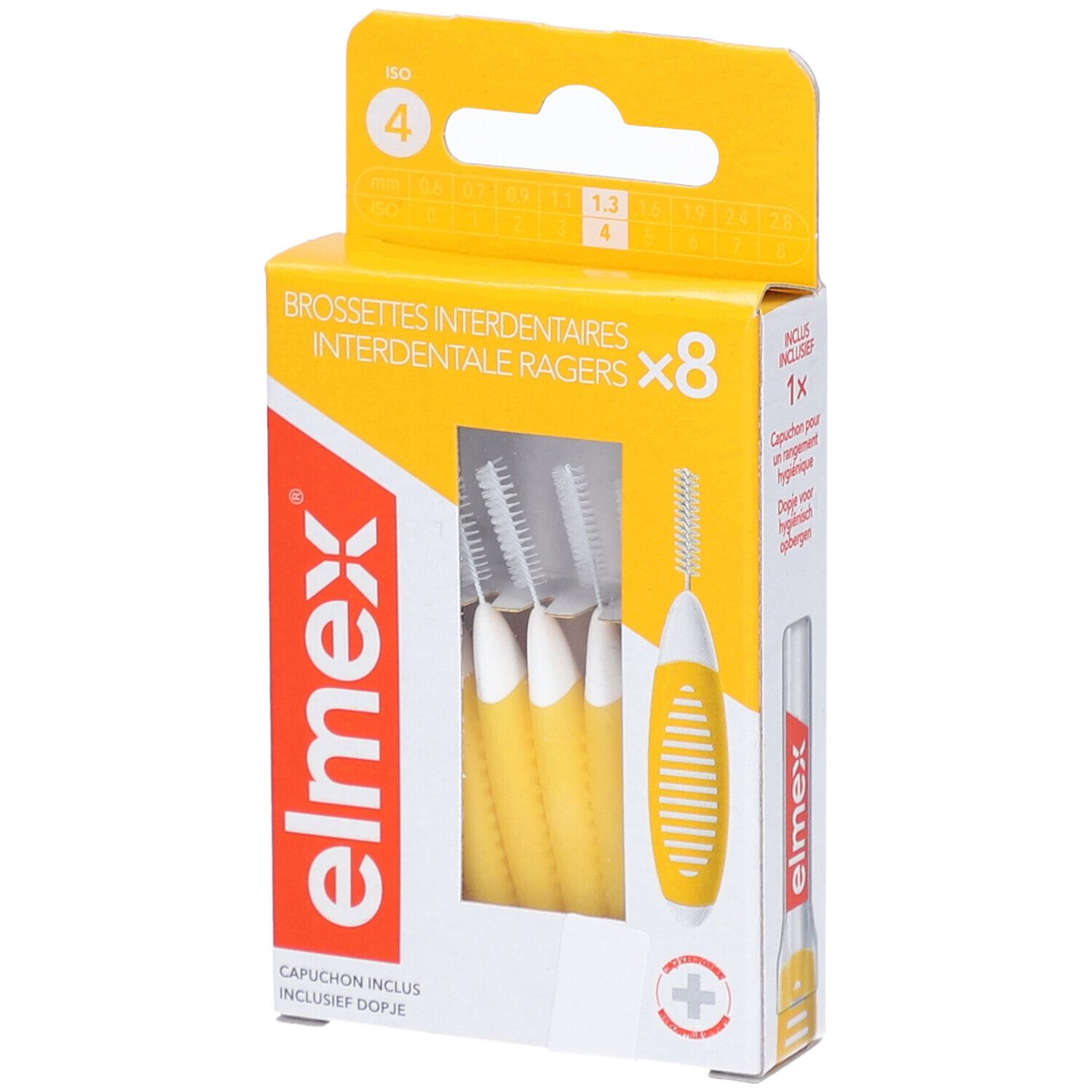 ELMEX BROSS INTERDENT T4 1.3MM 8