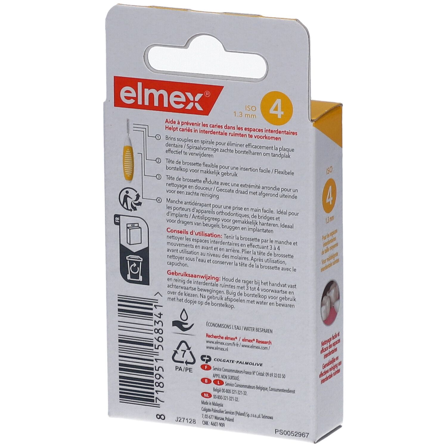 ELMEX BROSS INTERDENT T4 1.3MM 8