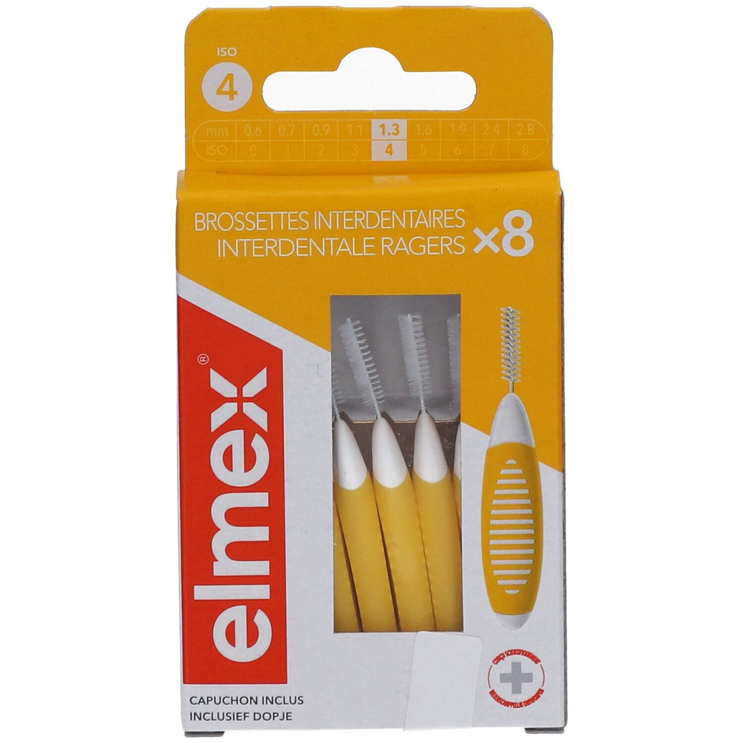 ELMEX BROSS INTERDENT T4 1.3MM 8