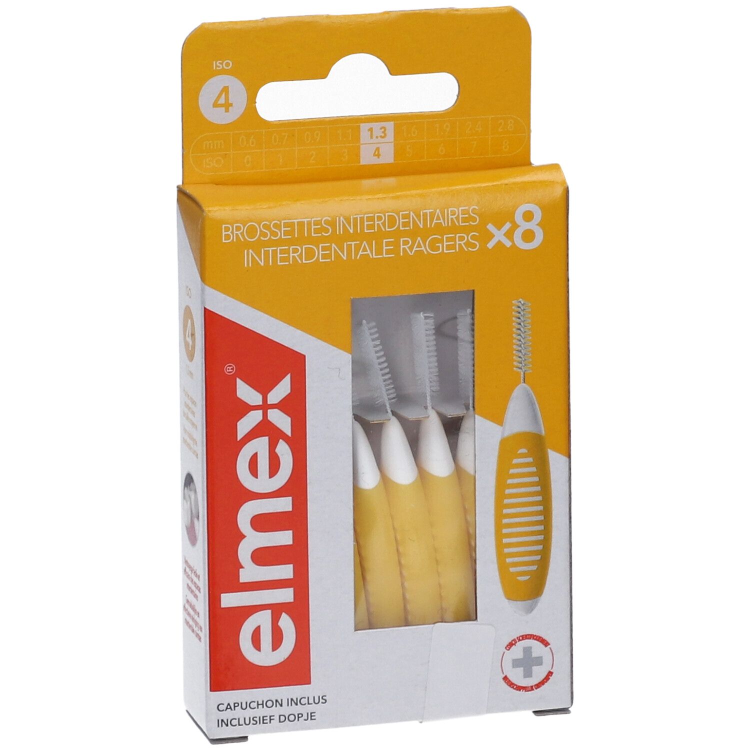 ELMEX BROSS INTERDENT T4 1.3MM 8
