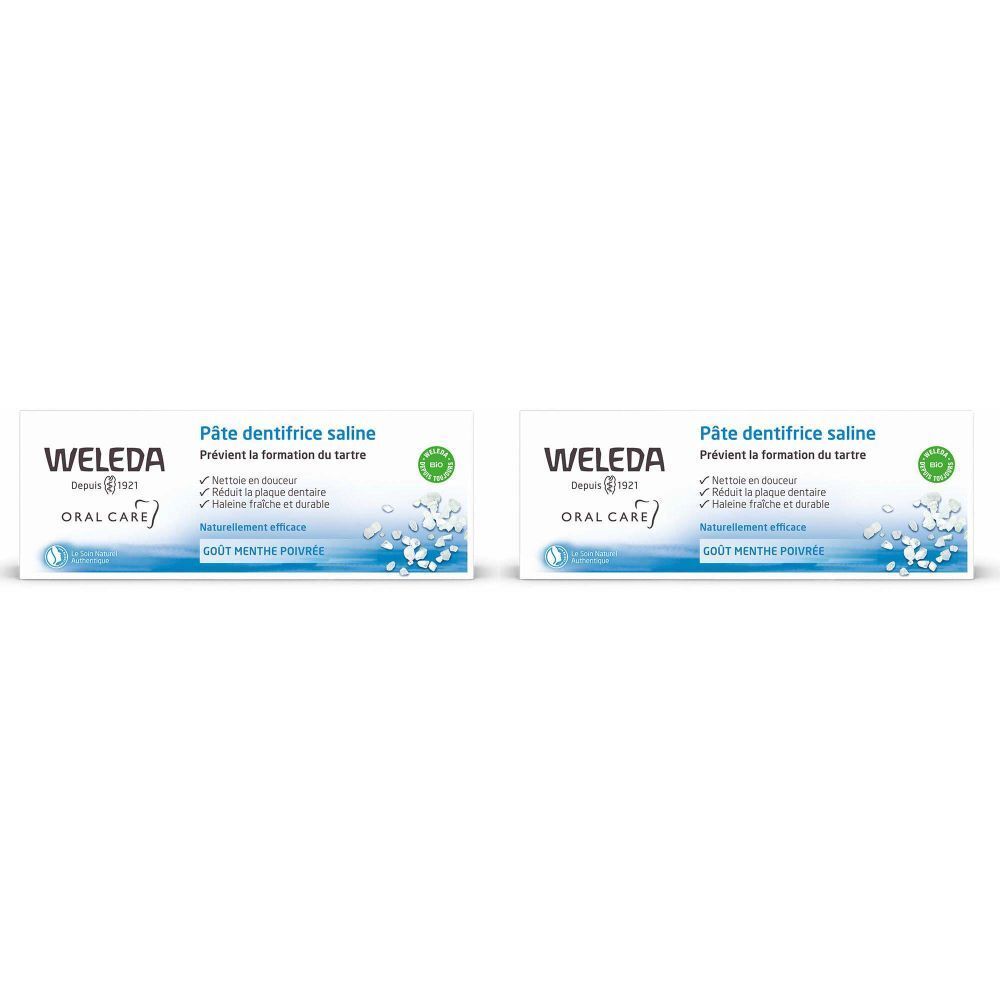 Weleda pâte dentifrice Saline