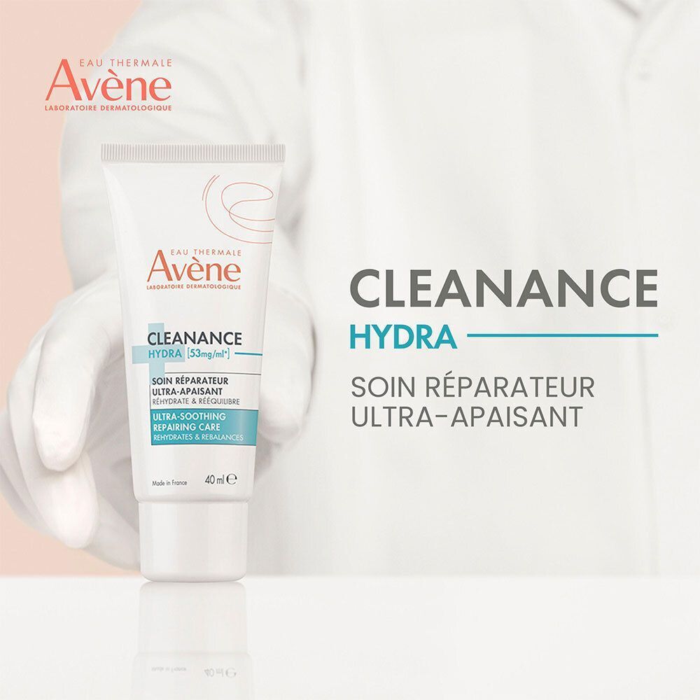 Tube de Soin Réparateur Ultra-Apaisant Avene Cleanance Hydra.