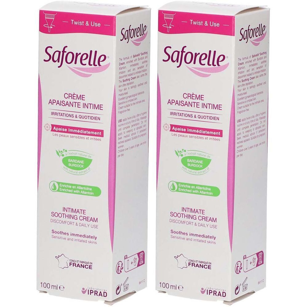 Saforelle® Crème Apaisante Intime 100 ml - Redcare Apotheke