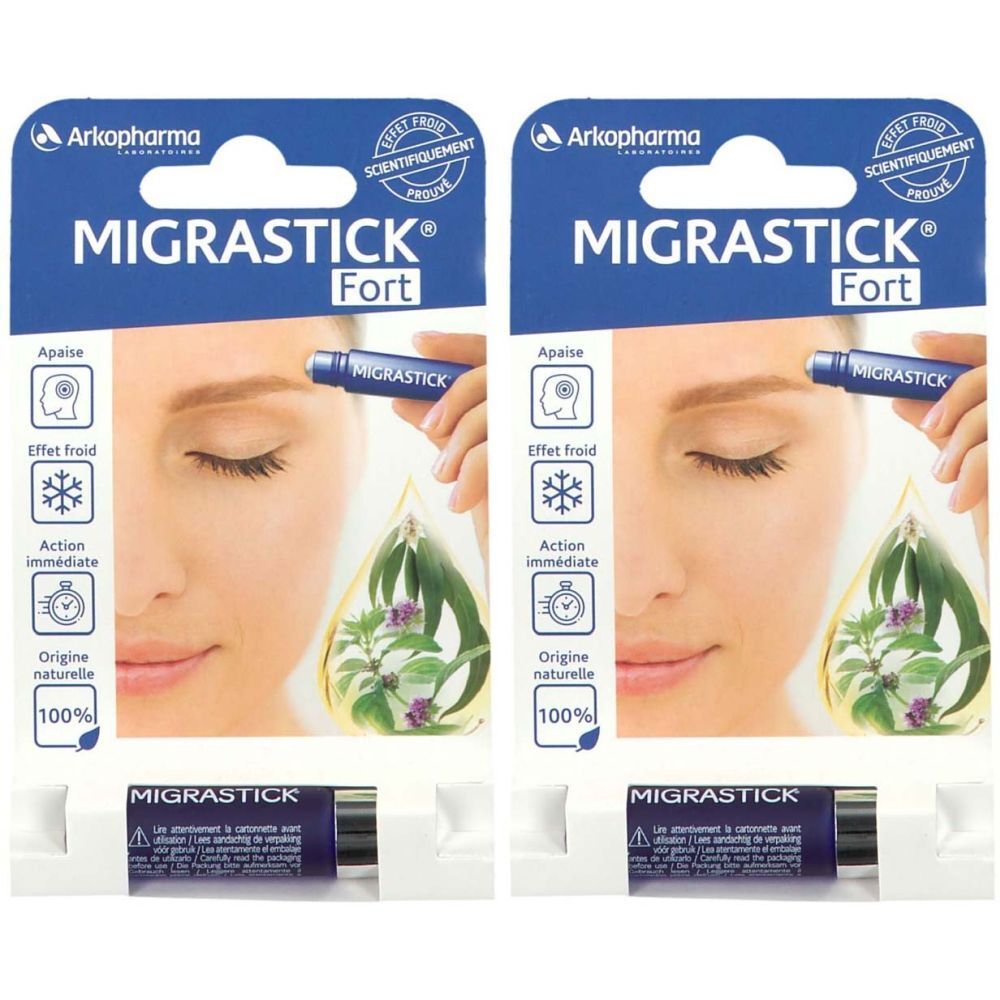 Arkopharma Migrastick® Fort, Roll-on antimigraineux