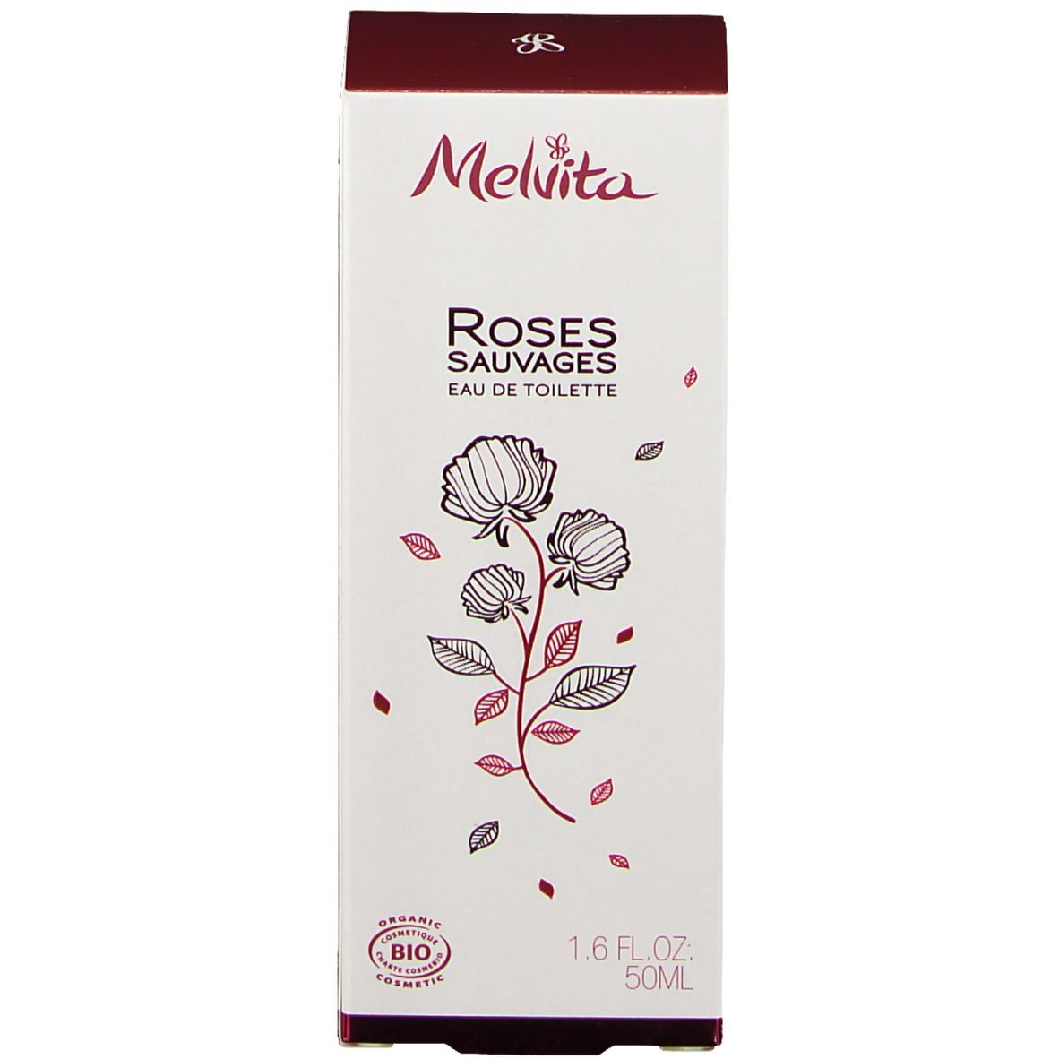 Melvita Nectar de Roses Eau de Toilette Roses Sauvages Bio