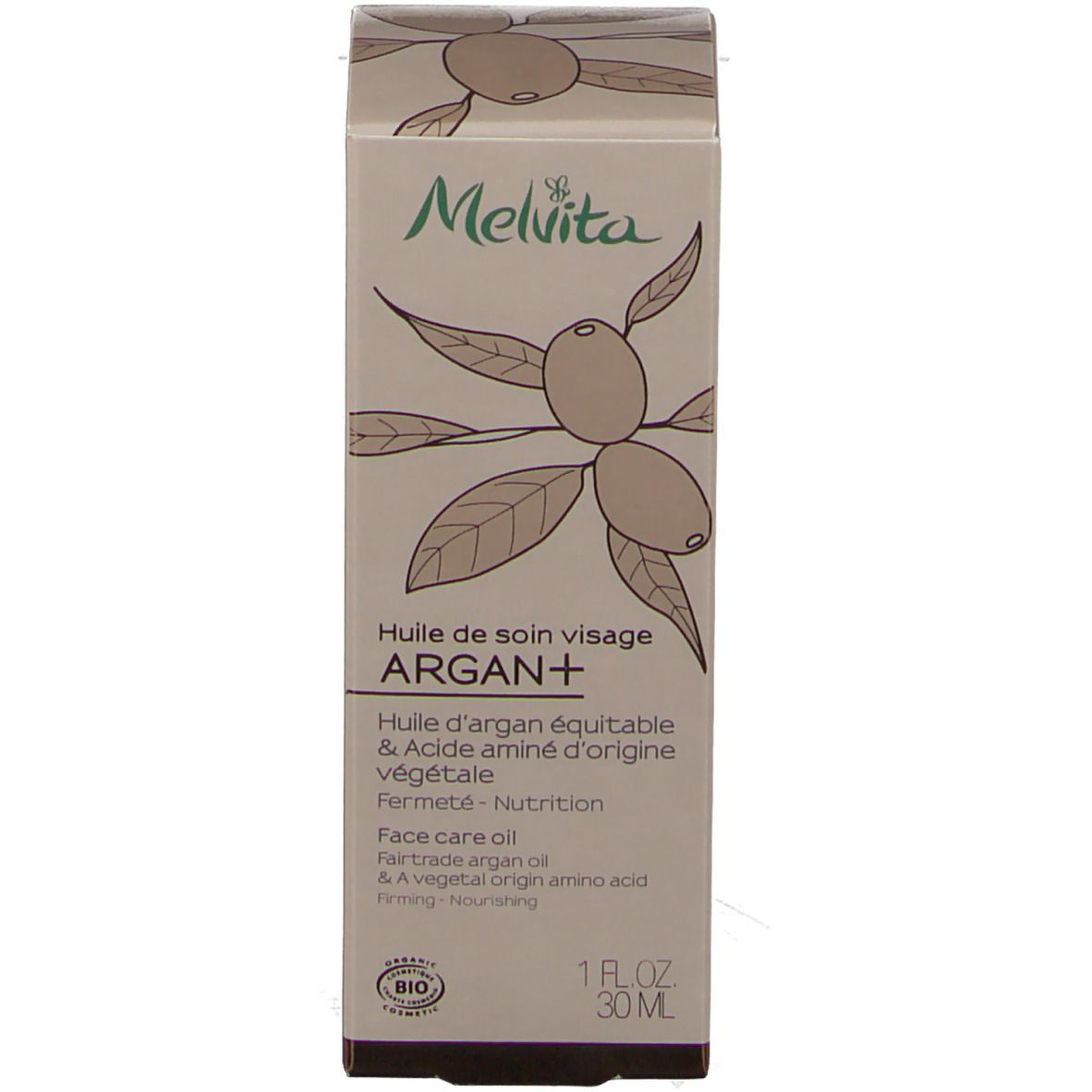 Melvita Huiles Végétales Huile Sèche Visage à l'Argan