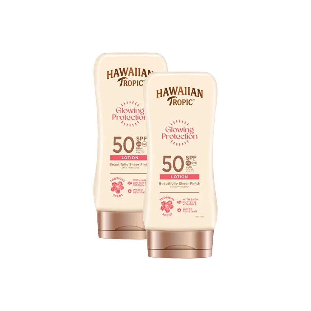 Hawaiian Tropic® Satin Protection Lotion Solaire SPF50+ X2