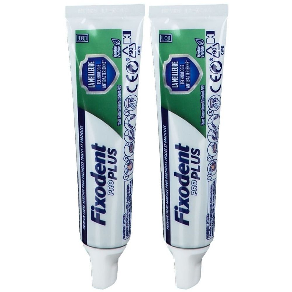 Fixodent Pro Plus La Meilleure Technologie Antibactérienne