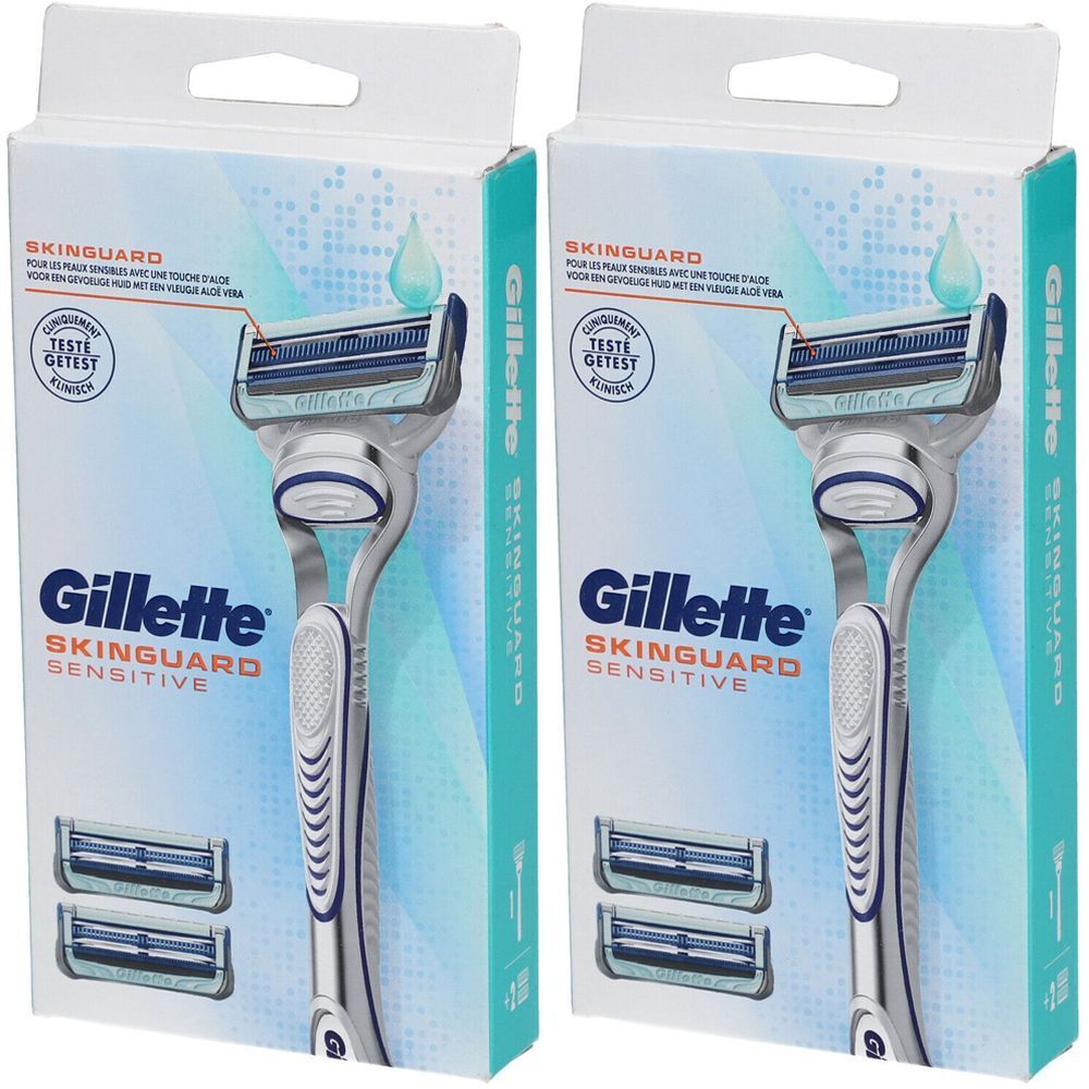 Gillette® SkinGuard Sensitive Rasoir Aloe Vera 2x1 pc(s) - Redcare ...