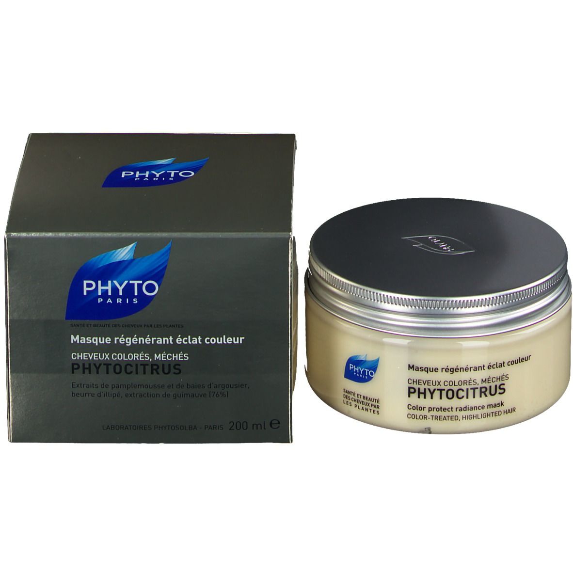 Phytocitrus masque régénérant éclat couleur
