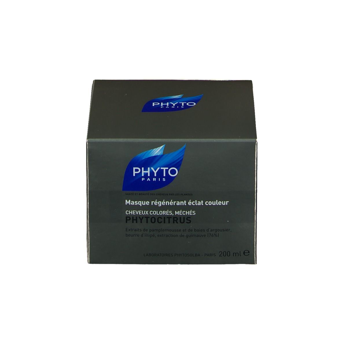 Phytocitrus masque régénérant éclat couleur