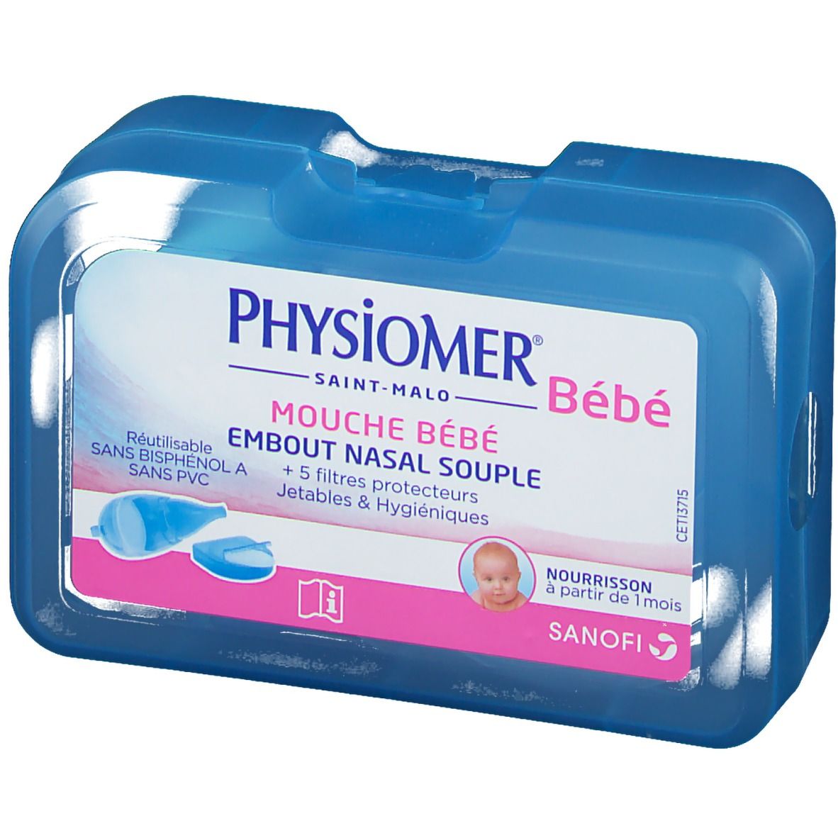 Physiomer Mouche bébé + 5 Filtres Protecteurs