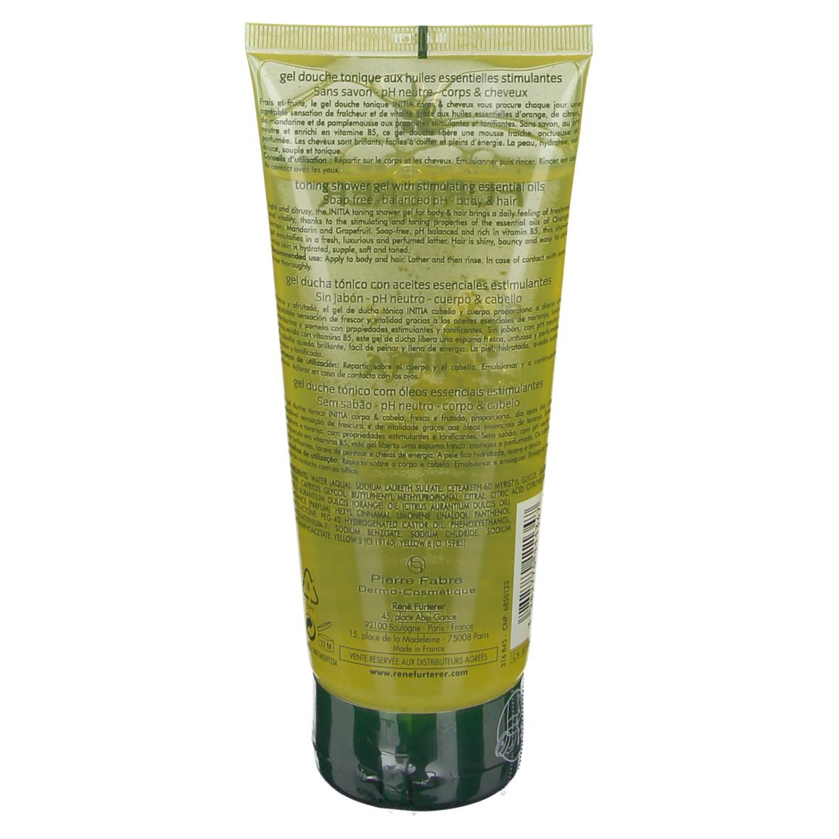 RENE FURTERER Initia Gel Douche Tonique