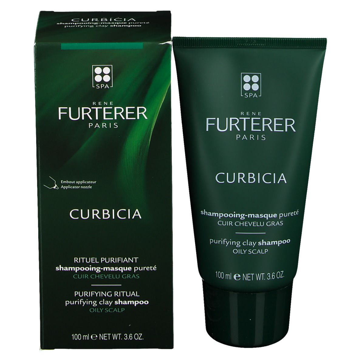 Rene Furterer Curbicia Shampoing-masque pureté