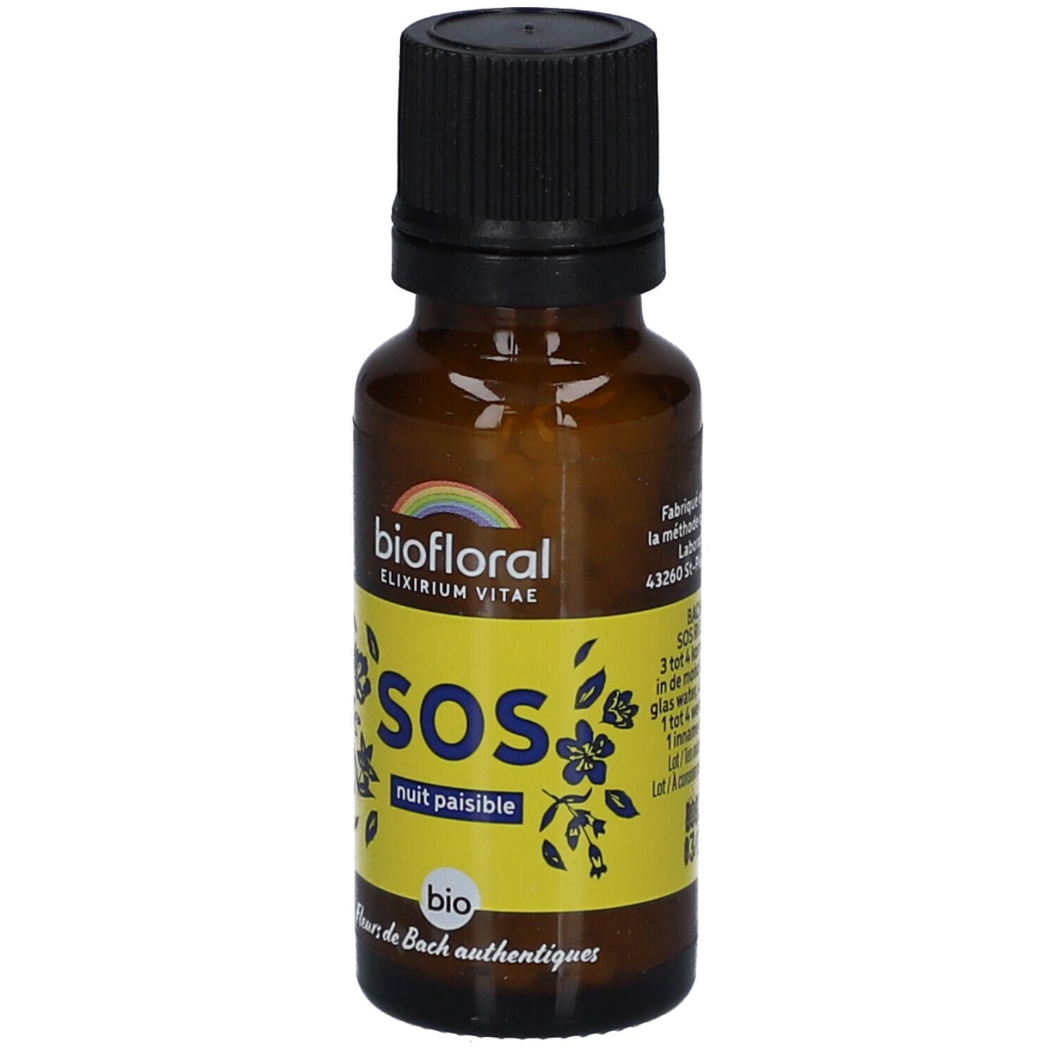 BIOFLORAL SOS Nuit Paisible Pastilles
