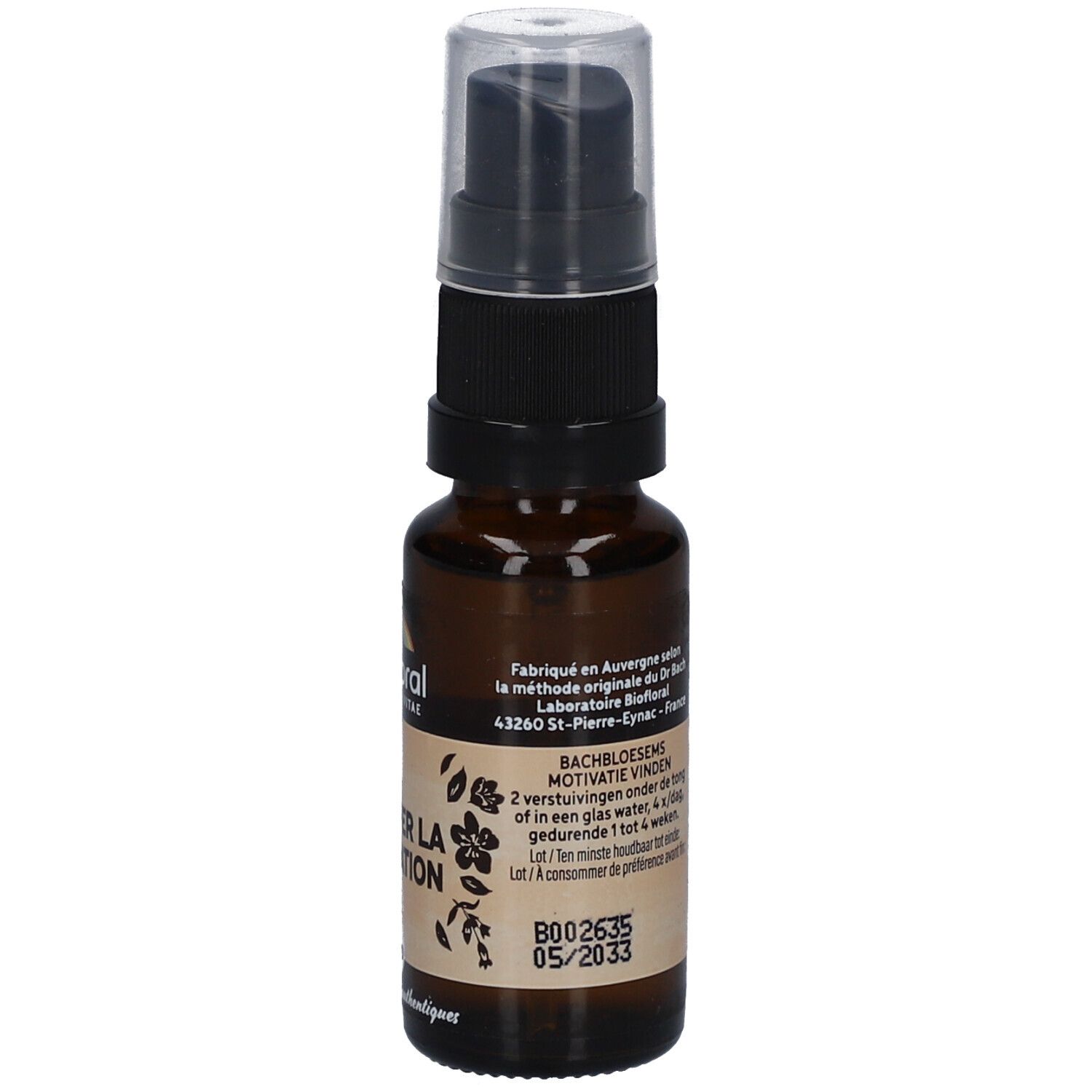 BIOFLORAL Trouver La Motivation Spray