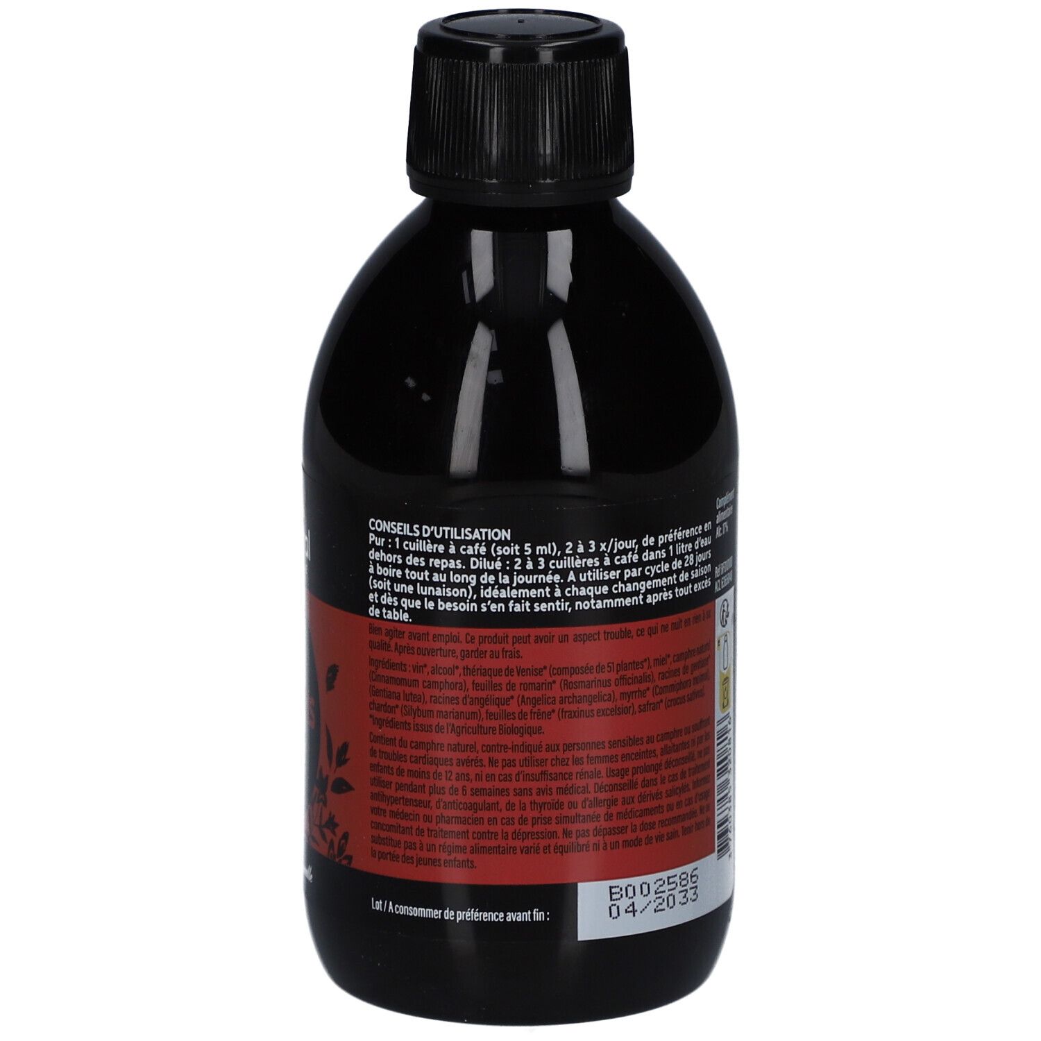 BIOFLORAL Elixir du Suédois 17° - Bio