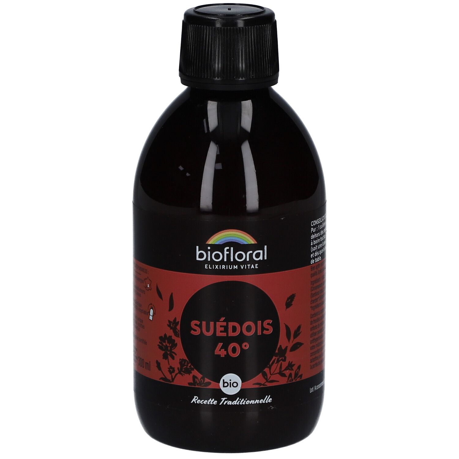 BIOFLORAL Elixir du Suédois 40° - Bio