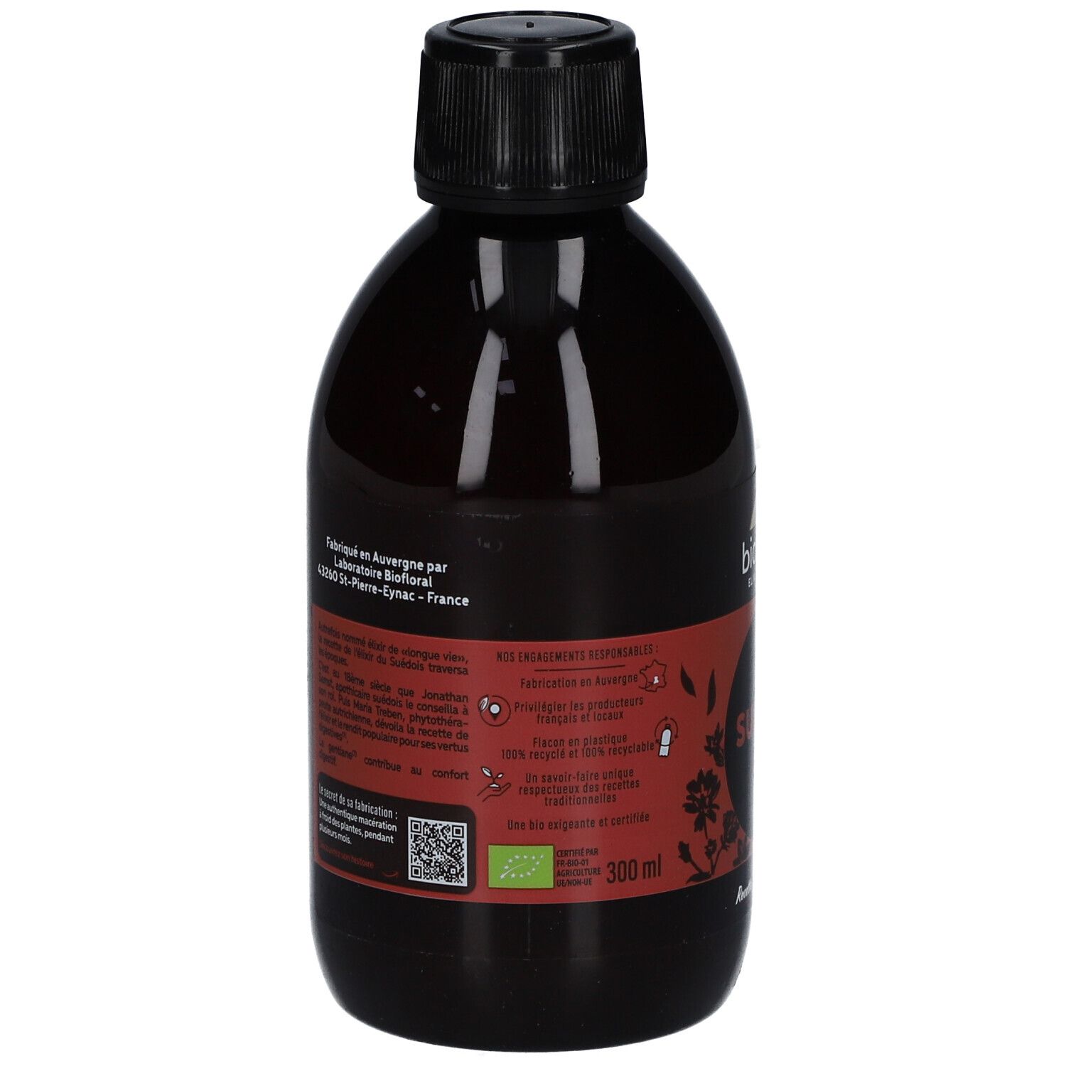 BIOFLORAL Elixir du Suédois 40° - Bio