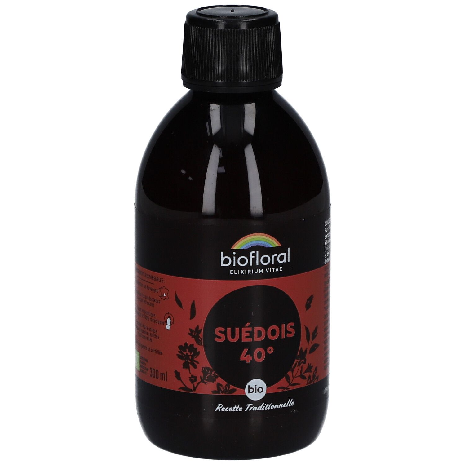 BIOFLORAL Elixir du Suédois 40° - Bio