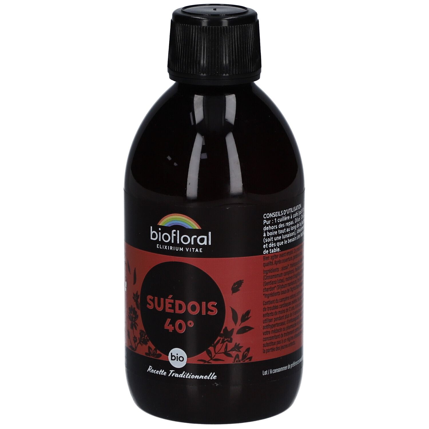 BIOFLORAL Elixir du Suédois 40° - Bio