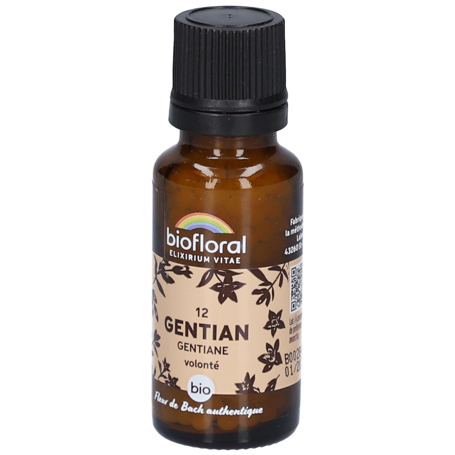 BIOFLORAL Gentian - Gentiane - Bio