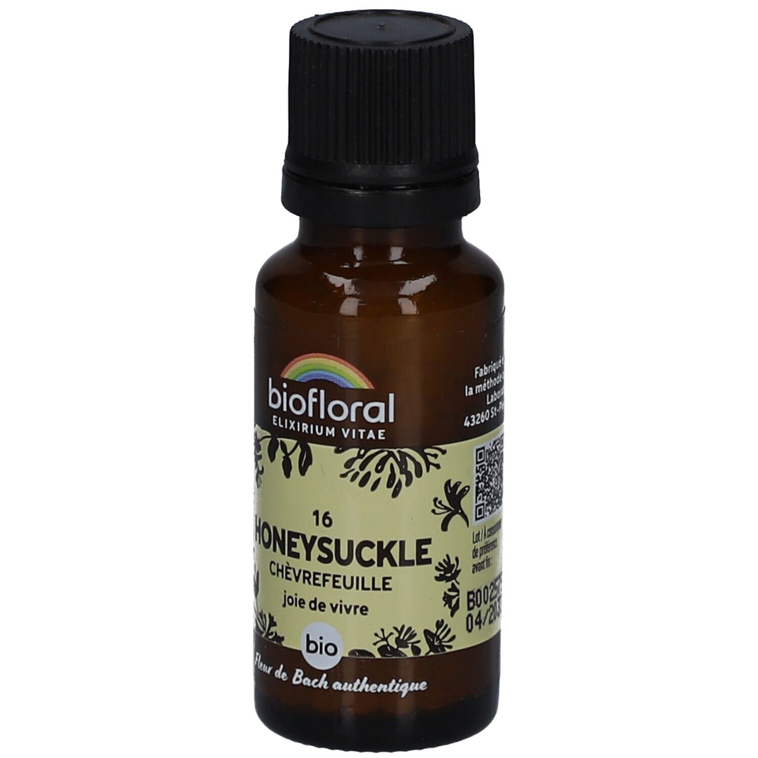 BIOFLORAL Honeysuckle - Chèvrefeuille - Bio