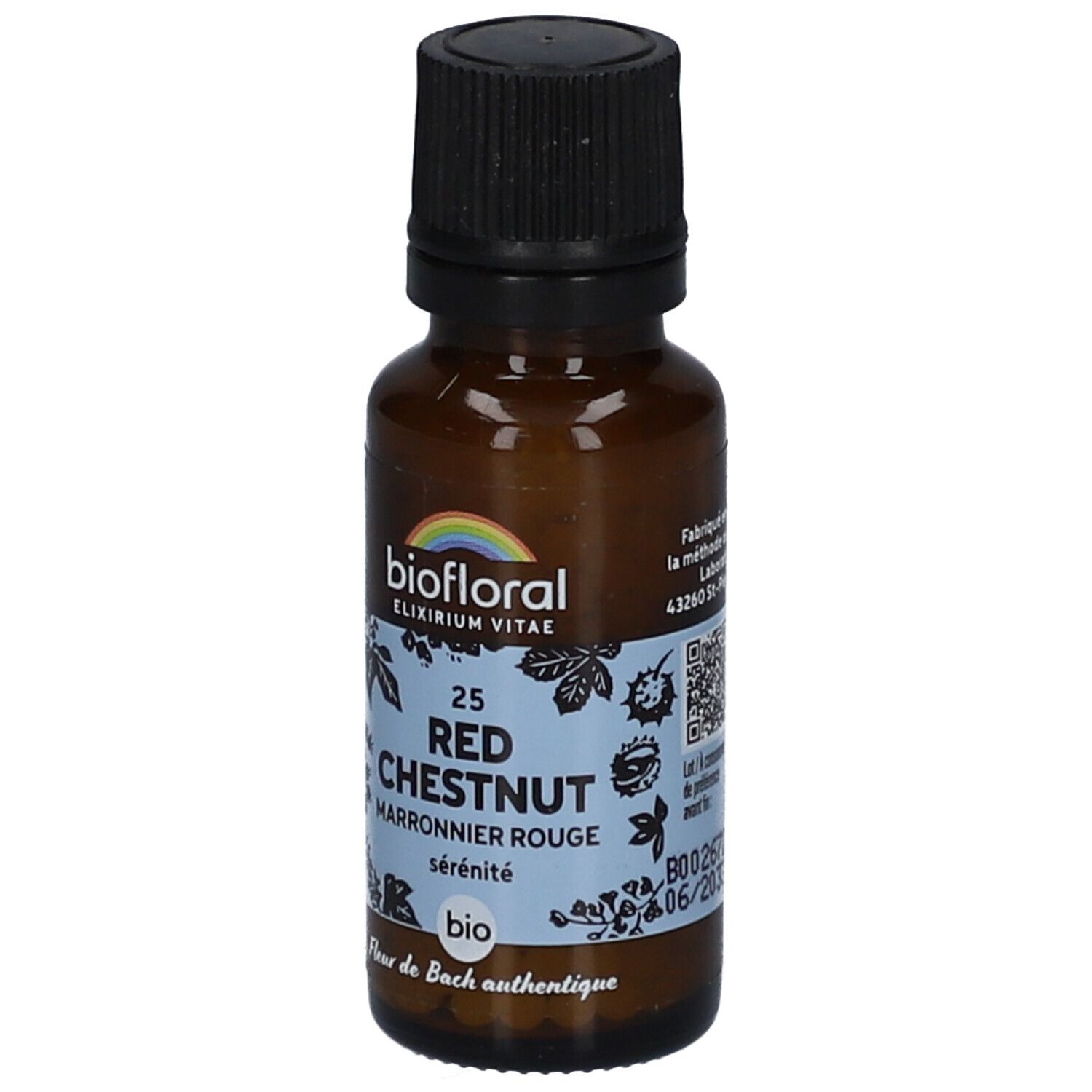 BIOFLORAL 25 Red Chestnut - Maronnier Rouge