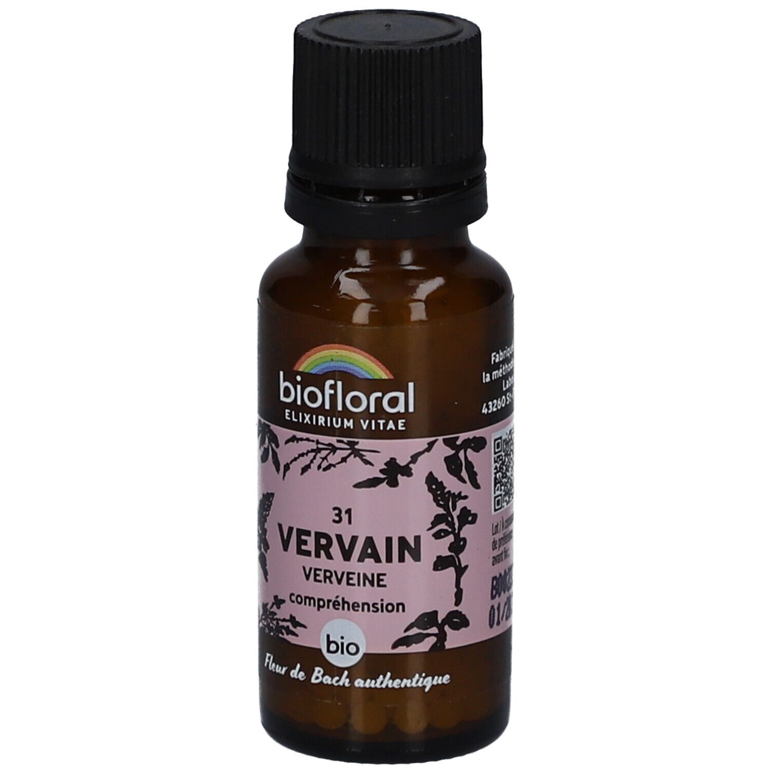 BIOFLORAL Vervain - Verveine - Bio