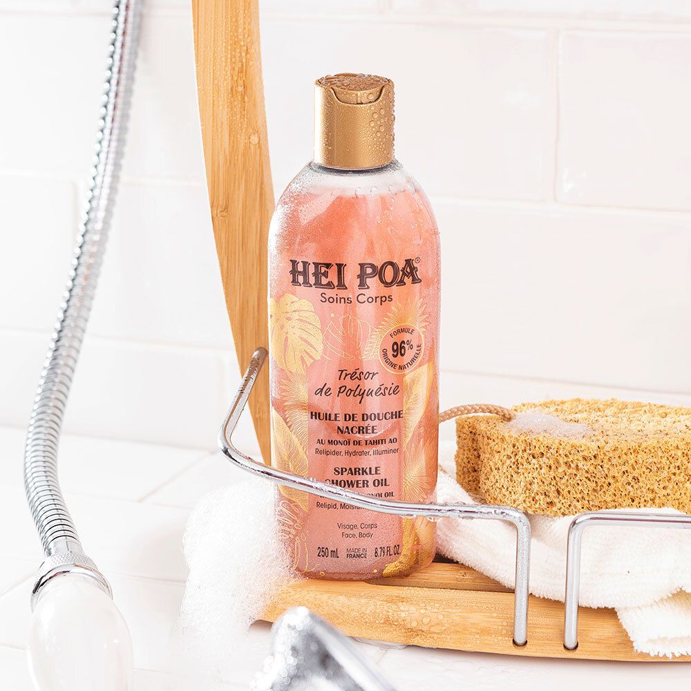 Hei Poa Huile De Douche Trésor Des Polynésies