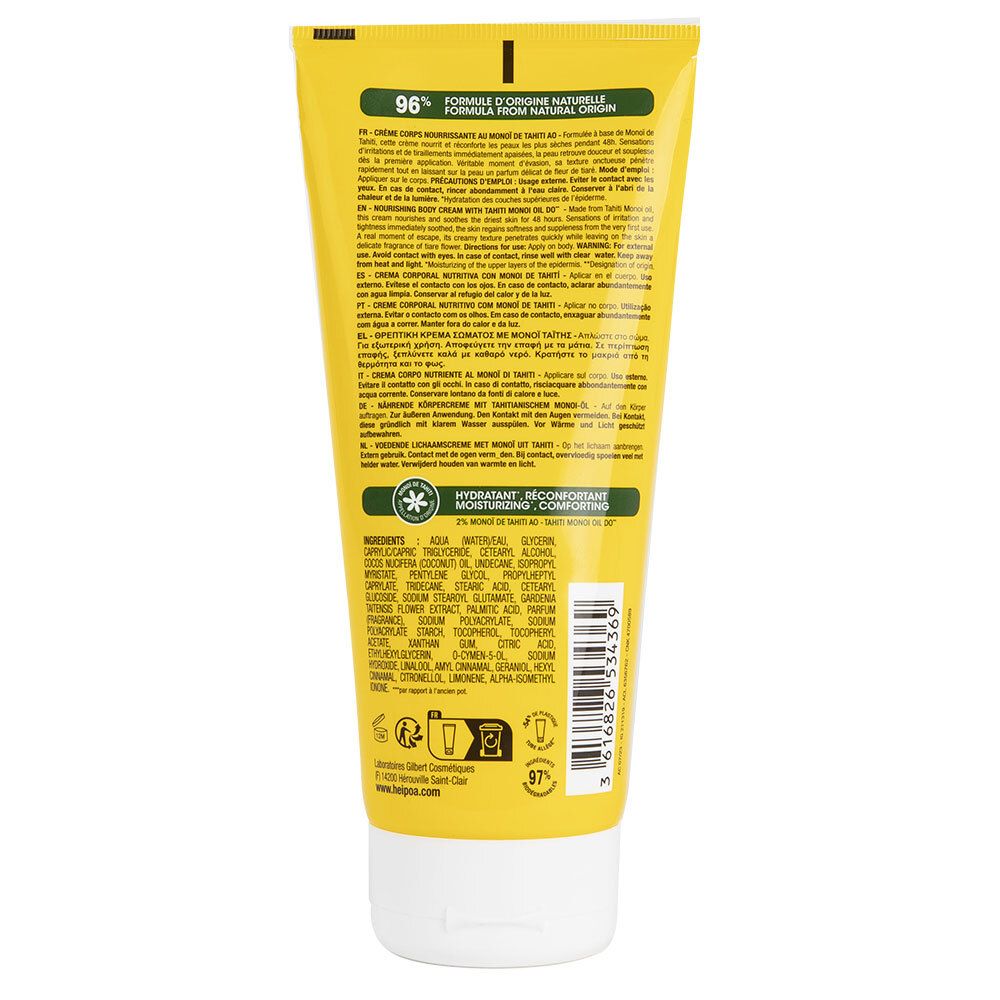 HEI POA® CRÈME NOURRISSANTE CORPS MONOÏ
