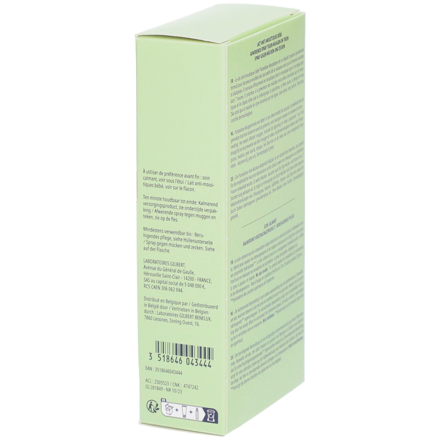 PARASIDOSE MOUST KIT PROTECT 2024