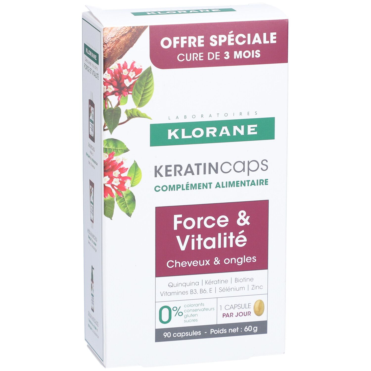 Klorane Keratincaps