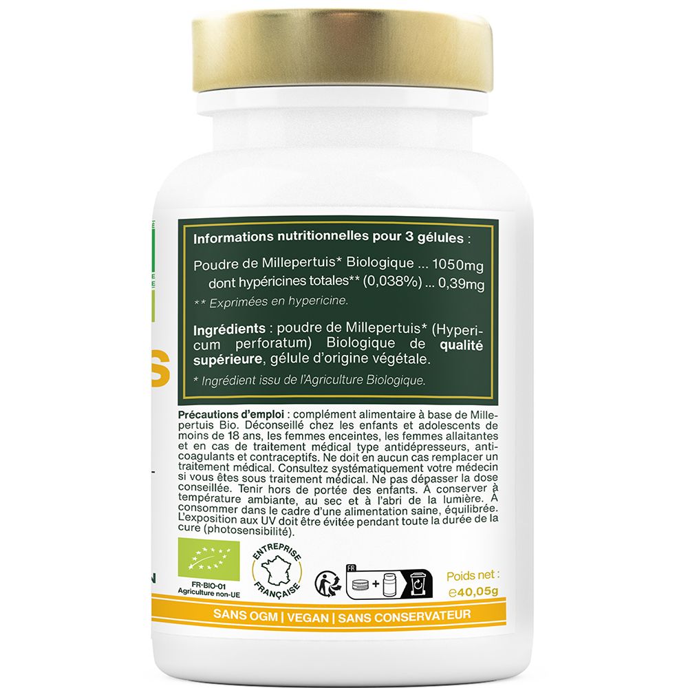 amoseeds MILLEPERTUIS BIO, EXTRA FORT