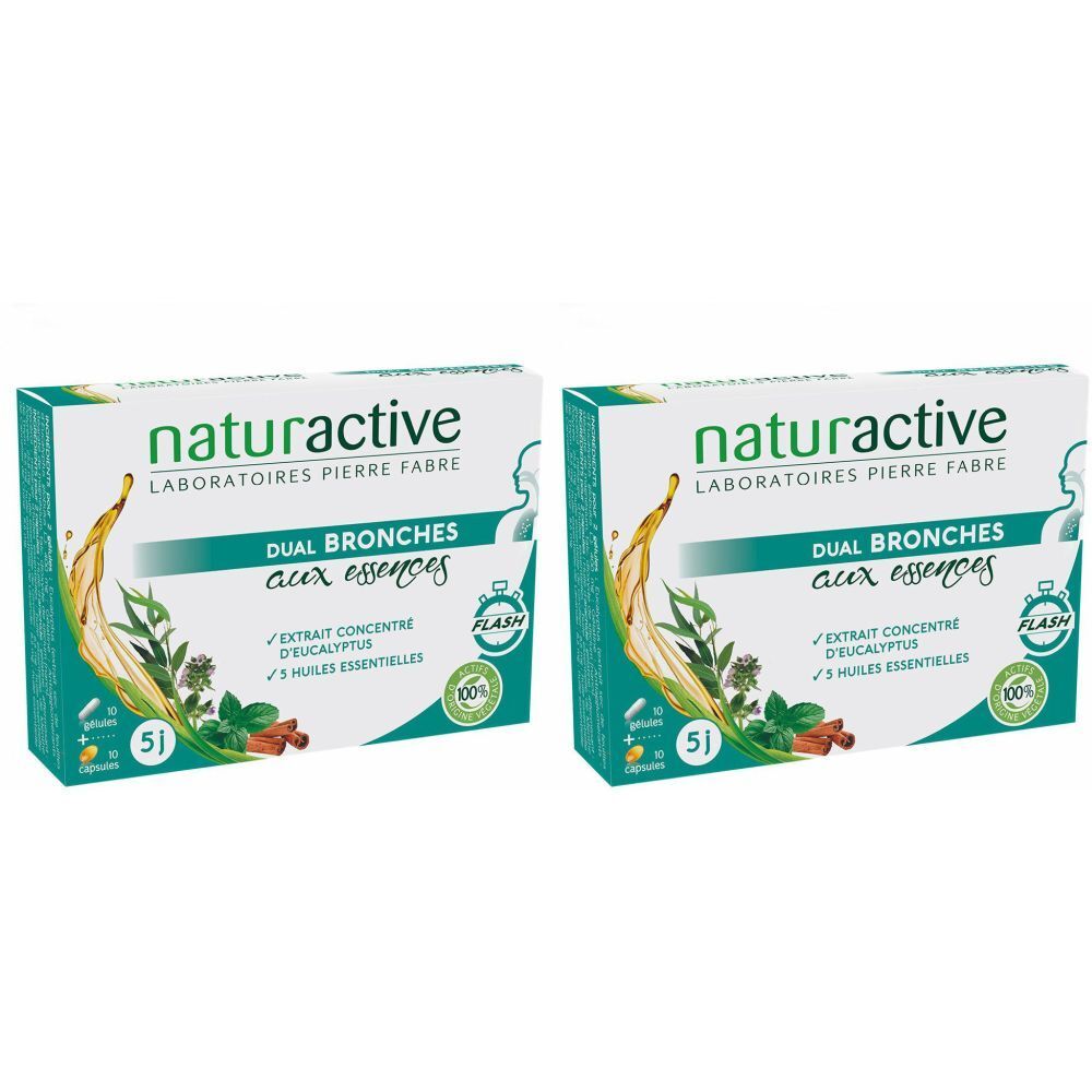 naturactive DUAL BRONCHES aux essences