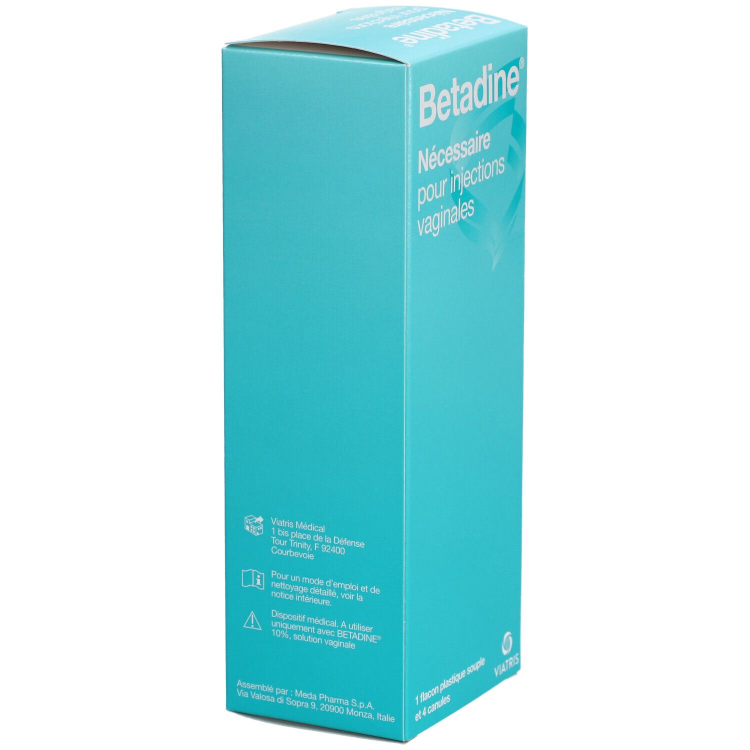 Betadine - Nécessaire pour Injections Vaginales avec Canule