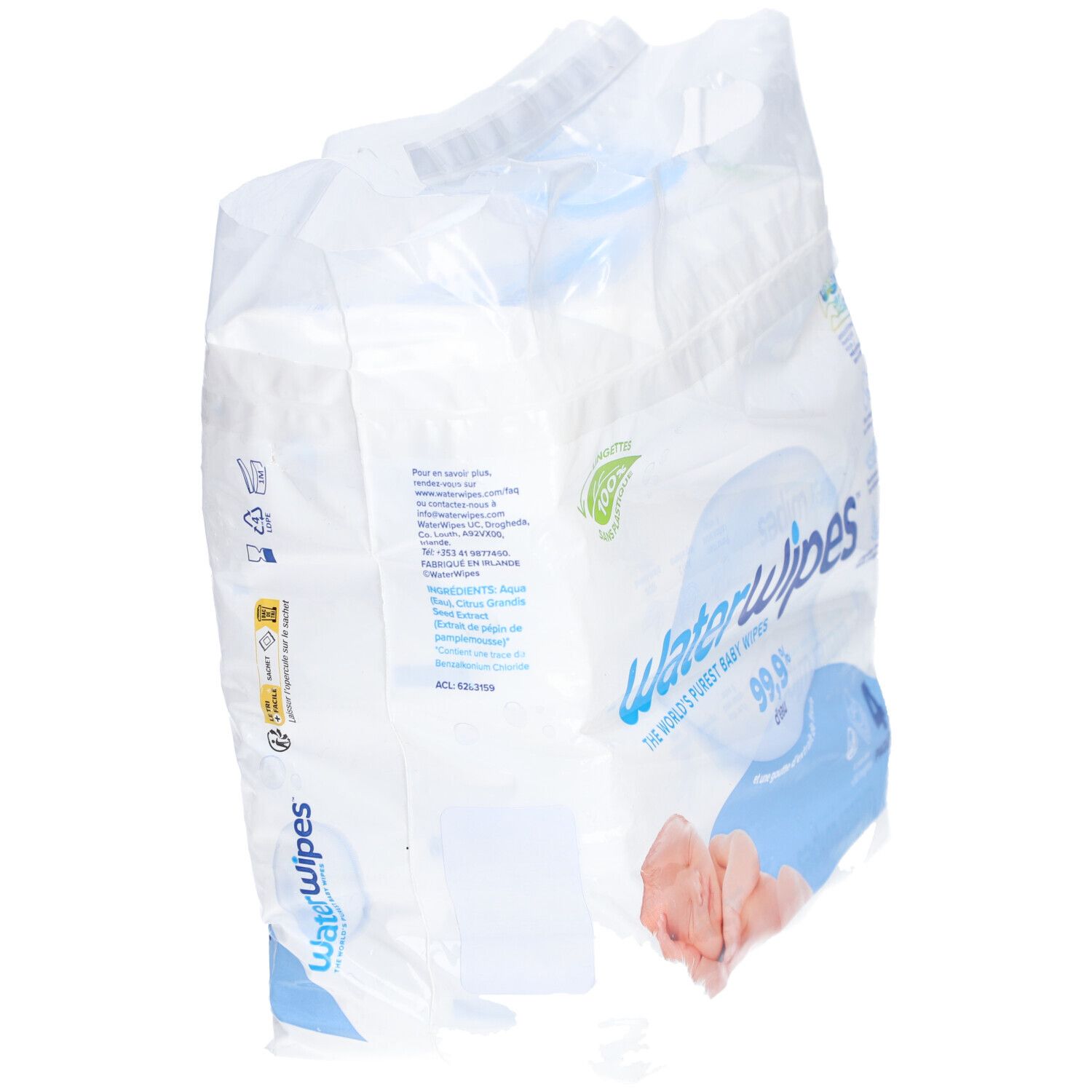 WATER WIPES LINGET BB 4X60 3+1 OFF