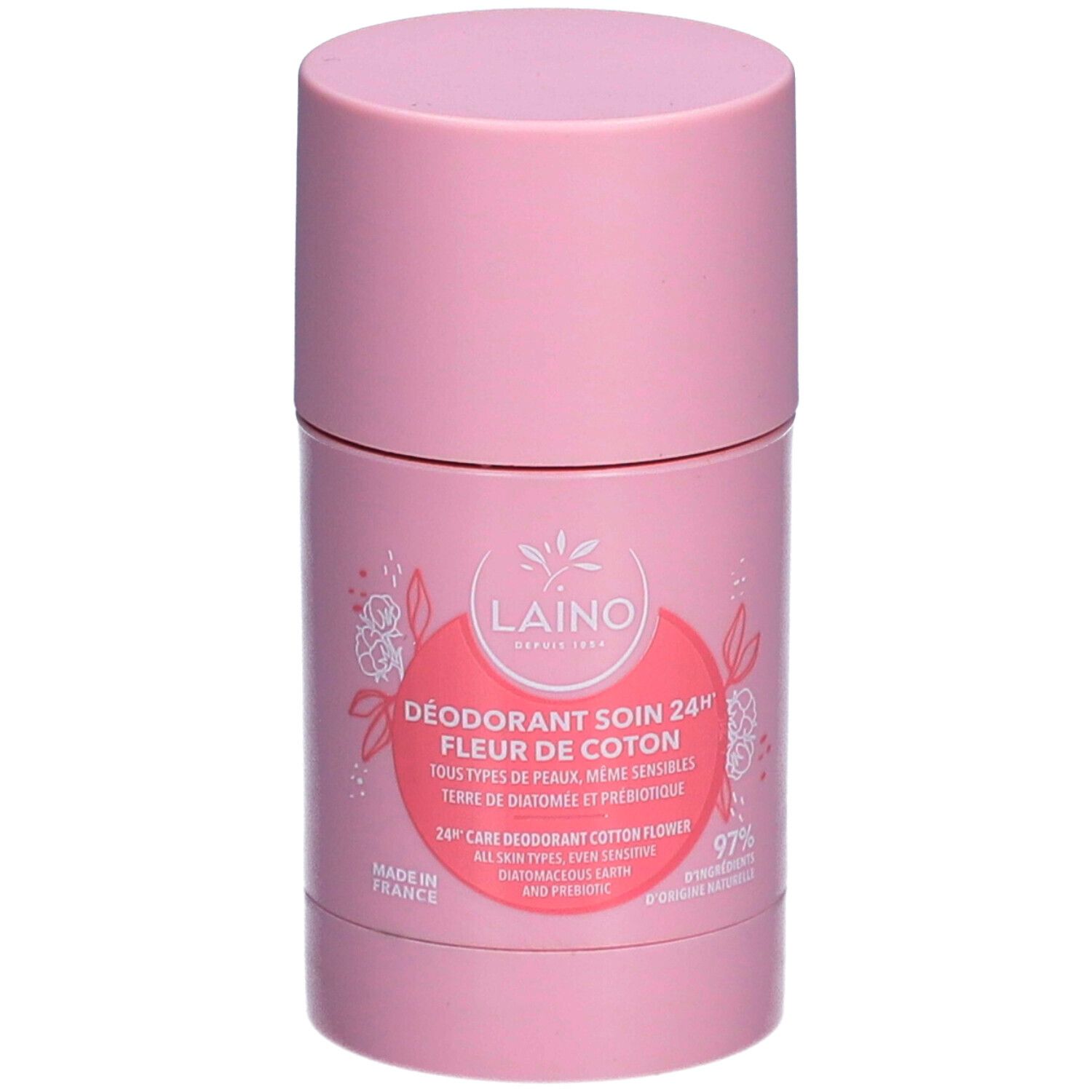 Laino Déodorant Solide Fleur De Coton