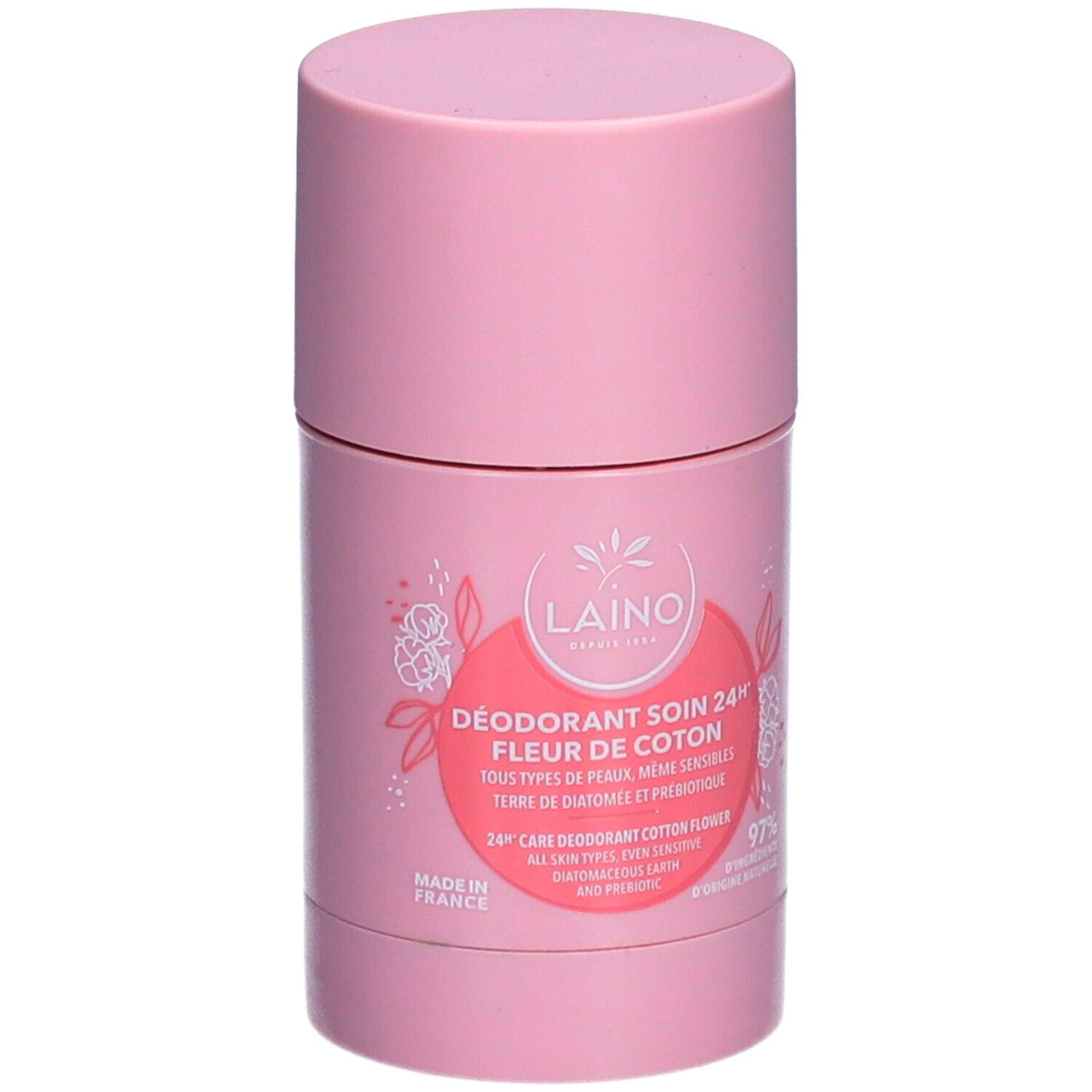 Laino Déodorant Solide Fleur De Coton
