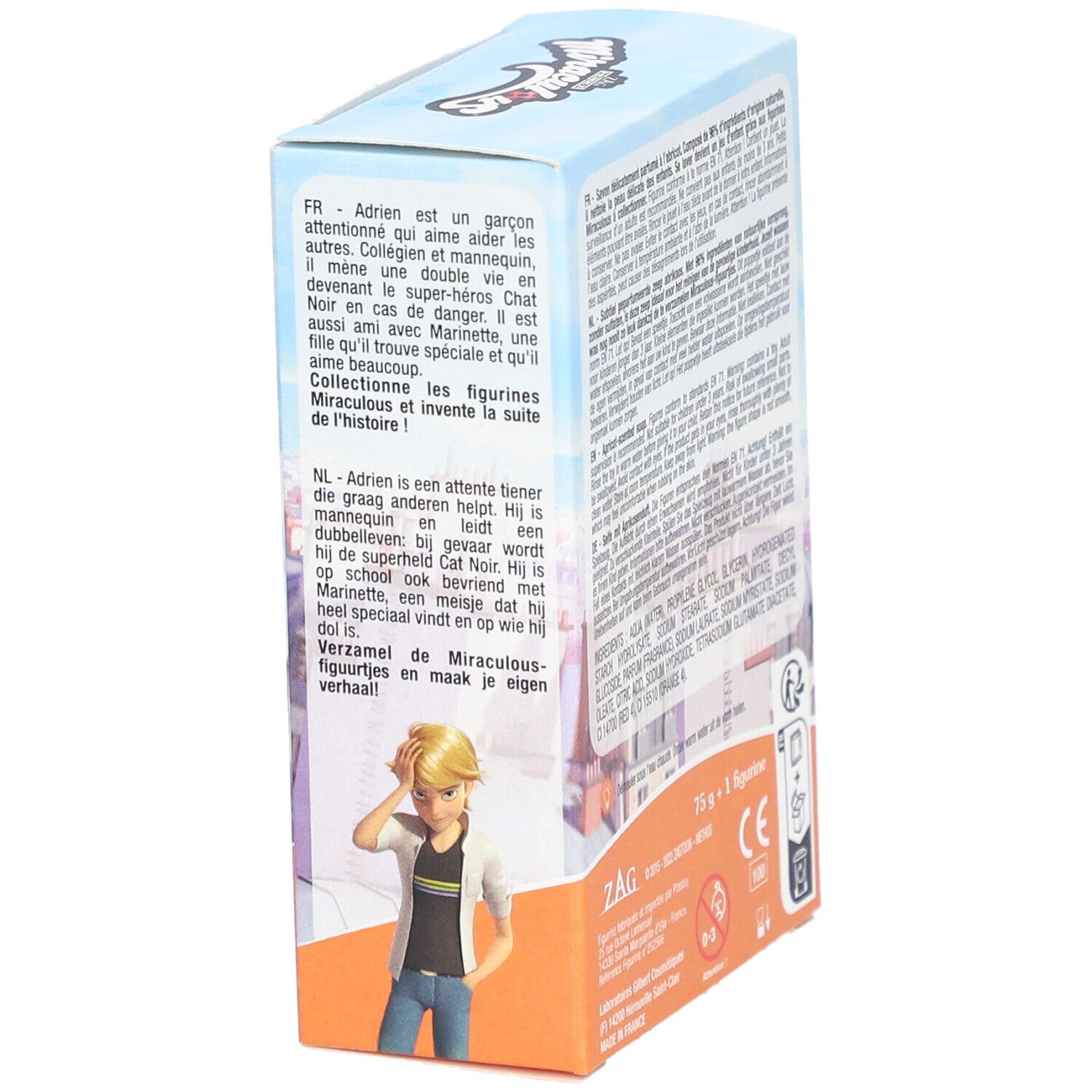 Comp bain savon miraculous abricot