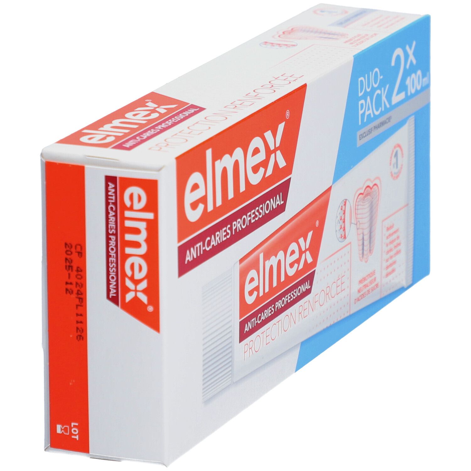Elmex Dentifrice Anti-Caries Professional Protection Renforcée