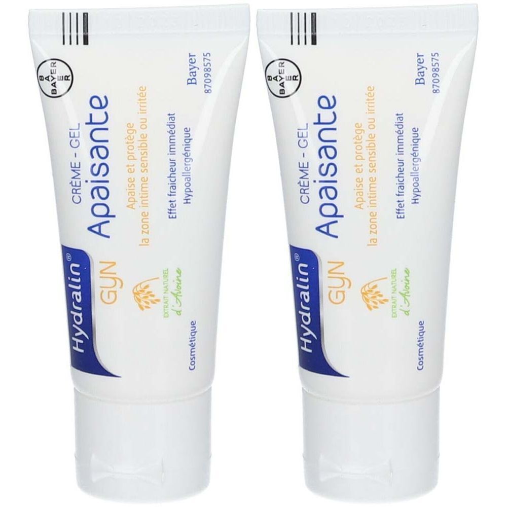 Hydralin Gyn Crème Gel Apaisante 15 g apaise et Protège la Zone Intime