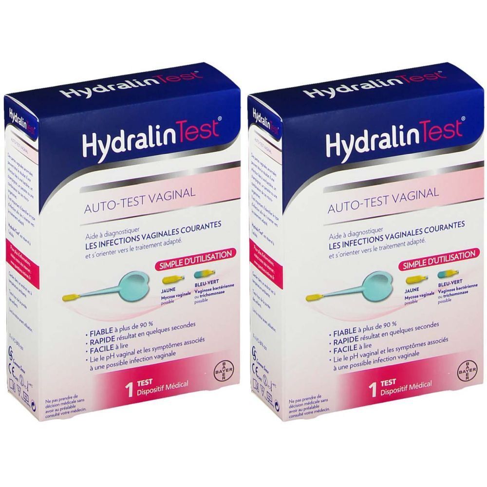 HYDRALIN TEST VAGINOSE MYCOSE - Pharmacie Cap3000