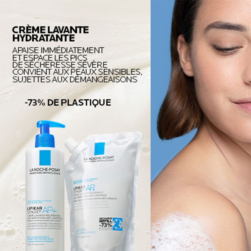 LA ROCHE POSAY LIPIKAR Syndet AP+ Crème Lavante Relipidante