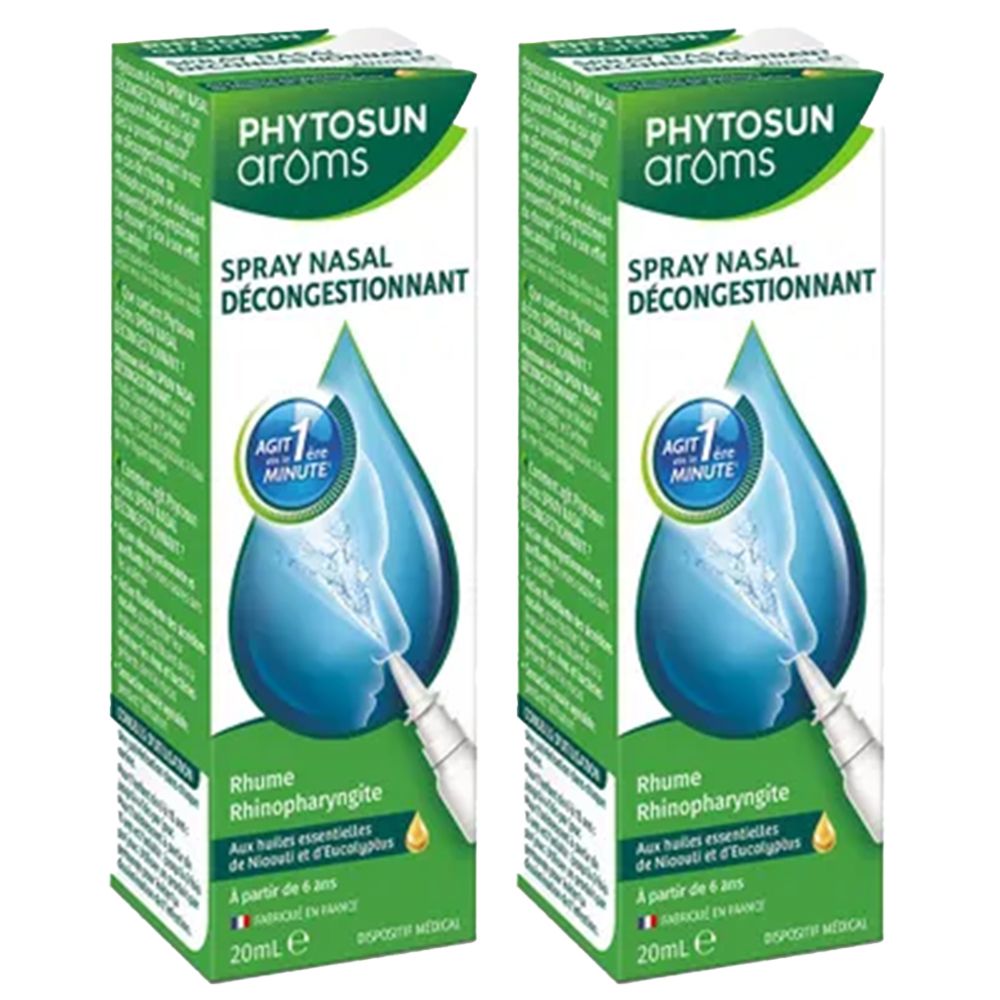 Phytosun Arôms Spray Nasal Décongestionnant 20ml