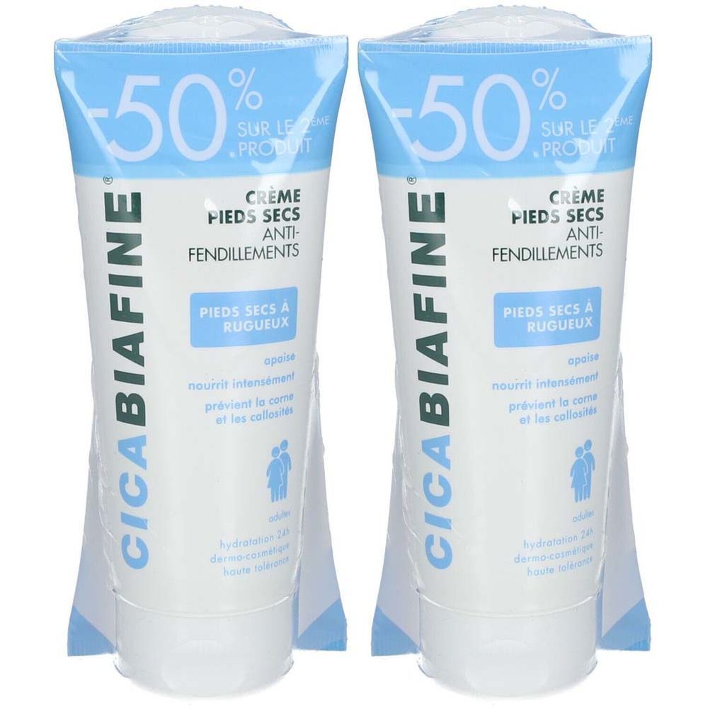 CicaBiafine Crème Pieds Secs Anti-Fendillements
