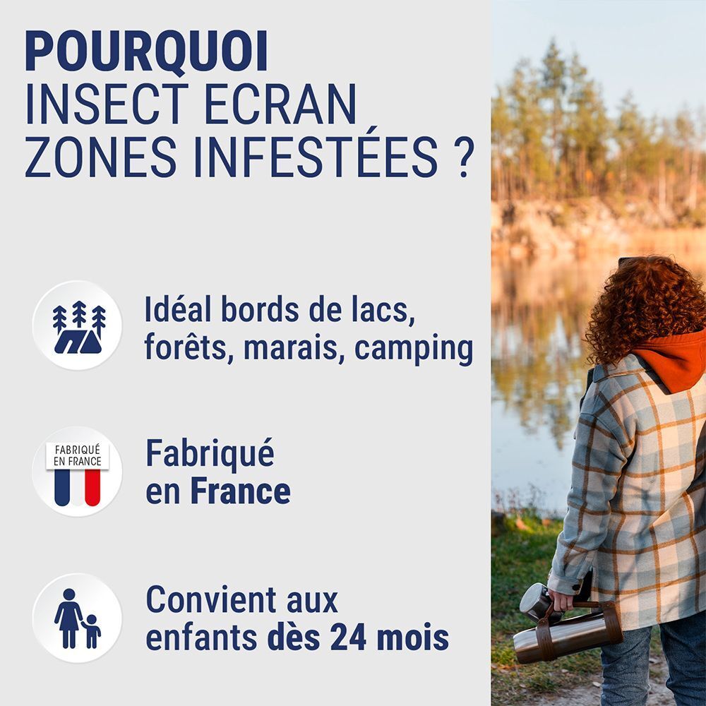 Idéal bords de lacs, forêts, marais, camping. Fabriqué en France. Convient aux enfants dès 24 mois.