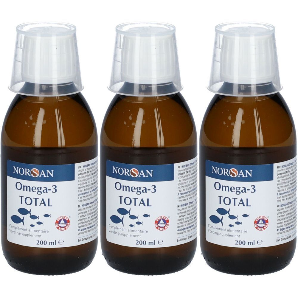 NORSAN Omega-3 TOTAL Huile de poisson Nature