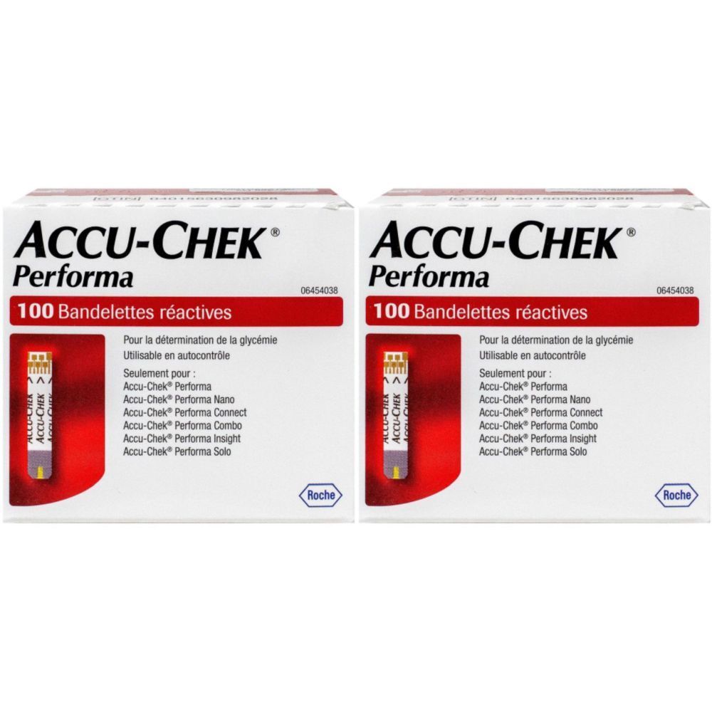 Accu-Chek Performa Bandelettes réactives