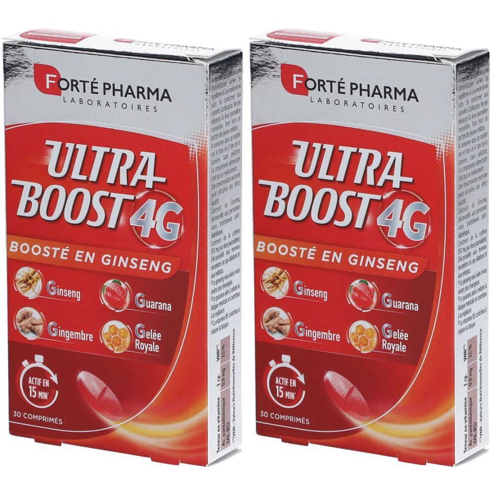 Forté Pharma Vitalité Ultra Boost 4G Ginseng Comprimé